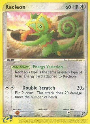 Kecleon 018 Sandstorm - Rare