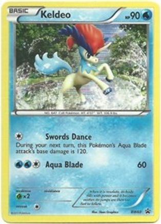 Keldeo BW60 - Holofoil Black and White Promos - Promo