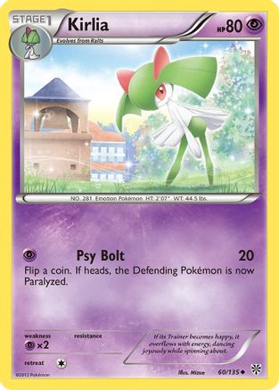 Kirlia 060 Plasma Storm - Uncommon