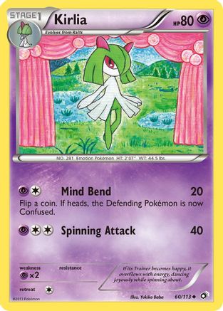 Kirlia 060 Legendary Treasures - Uncommon