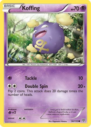 Koffing (56) 056 Plasma Storm - Common