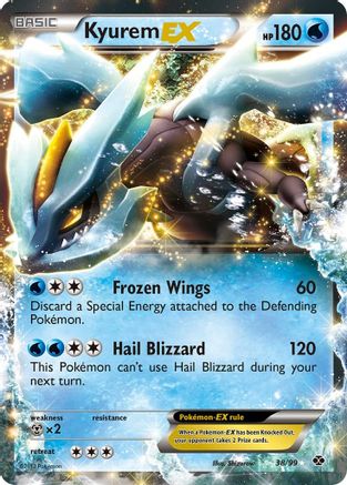 Kyurem EX 038 - Holofoil Next Destinies - Ultra Rare