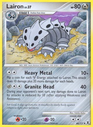 Lairon 044 - Reverse Holofoil Rising Rivals - Uncommon