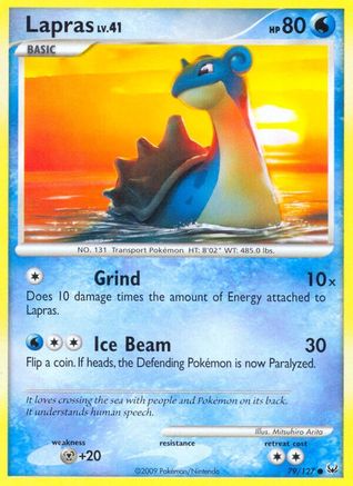 Lapras 079/127 Platinum - Common