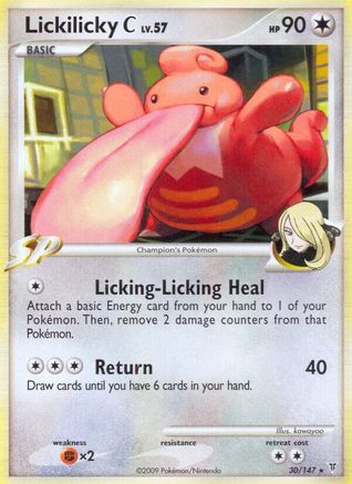 Lickilicky C 030 - Reverse Holofoil Supreme Victors - Rare