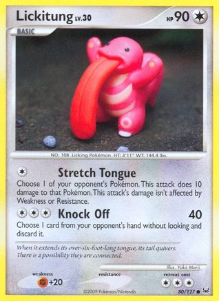 Lickitung 080/127 Platinum - Common
