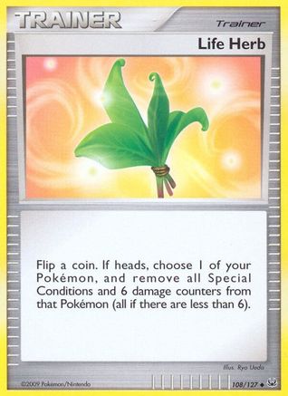 Life Herb 108 - Reverse Holofoil Platinum - Uncommon