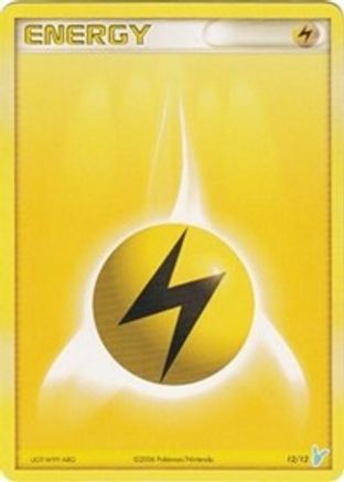 Lightning Energy (Minun) 012 EX Trainer Kit 2 Plusle & Minun - Common