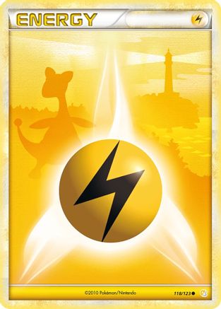 Lightning Energy 118/123 HeartGold SoulSilver - Common