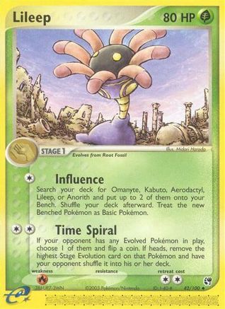 Lileep 042/100 Sandstorm - Uncommon