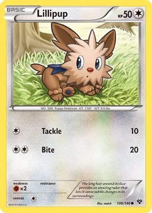Lillipup 108 XY Base Set - Common