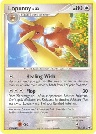 Lopunny 030 Diamond and Pearl - Rare