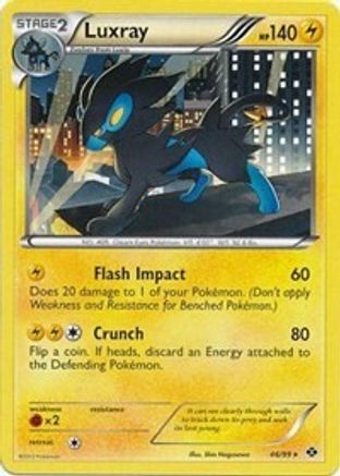 Luxray 046/099 Deck Exclusives - Rare