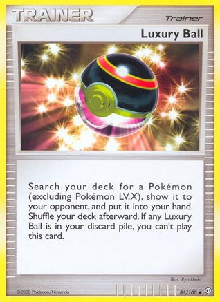 Luxury Ball 086/100 - Reverse Holofoil Stormfront - Uncommon