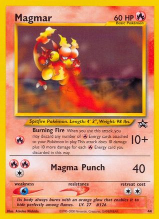 Magmar 044/53 WoTC Promo - Promo
