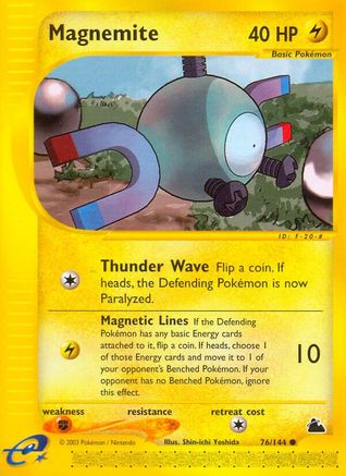 Magnemite 076 Skyridge - Common