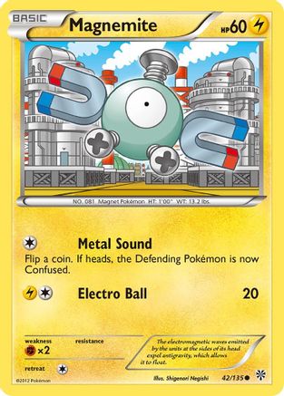Magnemite (42) 042 Plasma Storm - Common