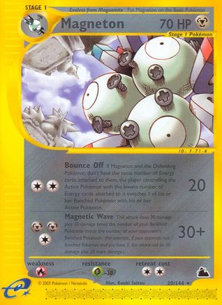 Magneton (20) 020 - Reverse Holofoil Skyridge - Rare