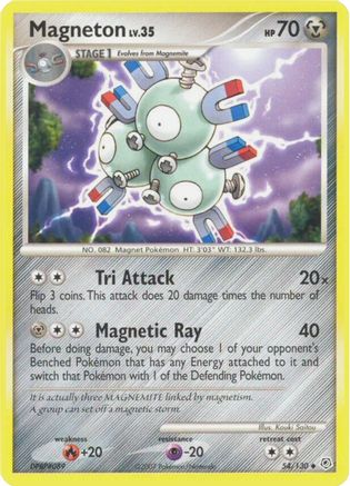 Magneton 054/130 - Reverse Holofoil Diamond and Pearl - Uncommon