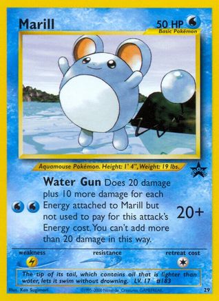 Marill 029/53 WoTC Promo - Promo