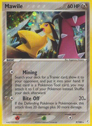 Mawile 009/100 - Holofoil Crystal Guardians - Holo Rare