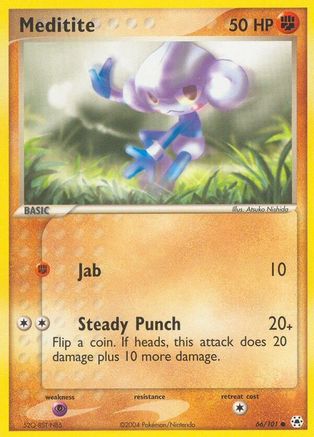 Meditite 066/101 Hidden Legends - Common