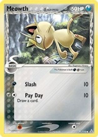 Meowth (Delta Species) 071/110 Holon Phantoms - Common