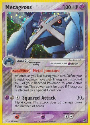 Metagross 011 - Holofoil Hidden Legends - Holo Rare