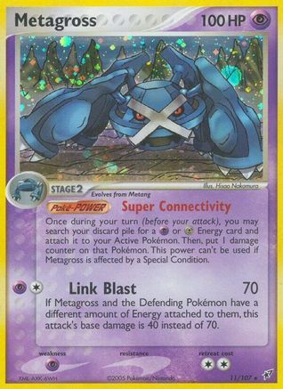 Metagross 011 Deoxys - Holo Rare