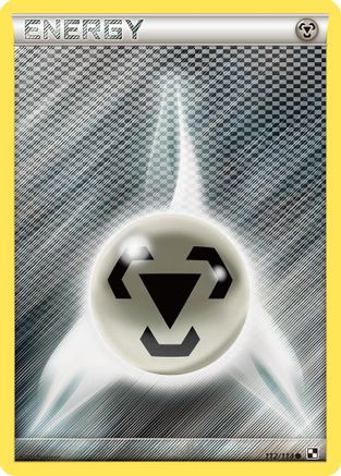 Metal Energy (Basic) 112 Black and White - Common