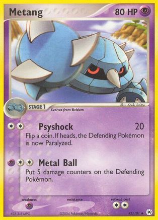 Metang 043/101 Hidden Legends - Uncommon