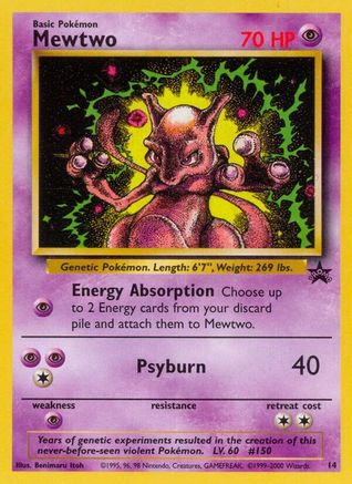 Mewtwo (14) 014/53 WoTC Promo - Promo