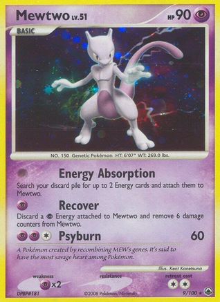 Mewtwo 009 - Holofoil Majestic Dawn - Holo Rare