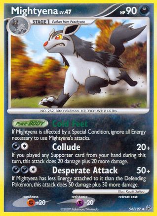 Mightyena 054 Platinum - Uncommon
