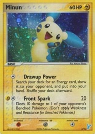 Minun 006/12 - Holofoil EX Trainer Kit 2 Plusle & Minun - Common