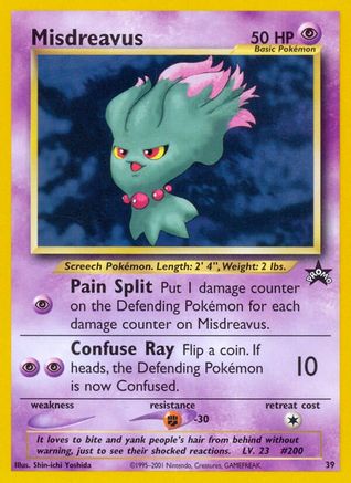 Misdreavus 039/53 WoTC Promo - Promo