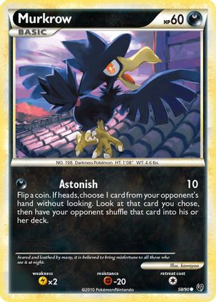 Murkrow (58) 058/90 Undaunted - Common