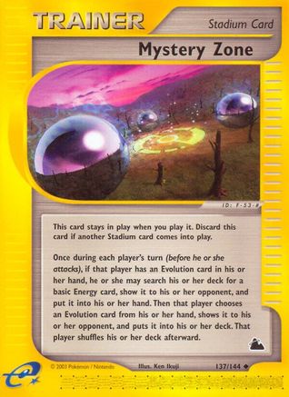 Mystery Zone 137 Skyridge - Uncommon