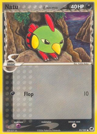 Natu (Delta Species) 055/101 Dragon Frontiers - Common