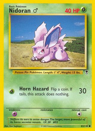 Nidoran M 083 Legendary Collection - Common