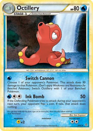 Octillery 006/95 - Reverse Holofoil Unleashed - Holo Rare