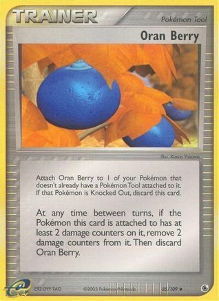 Oran Berry 085 Ruby and Sapphire - Uncommon