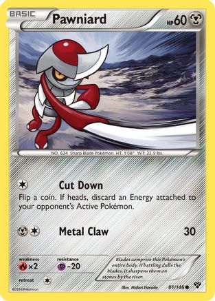 Pawniard 081 XY Base Set - Common