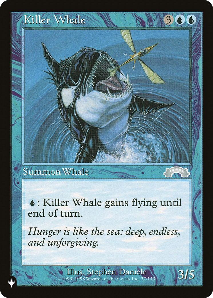 Killer Whale (LIST-37/143) - The List