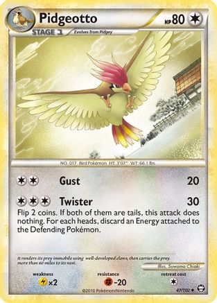 Pidgeotto 047 Triumphant - Uncommon