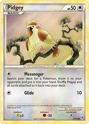 Pidgey 067/95 Call of Legends - Common