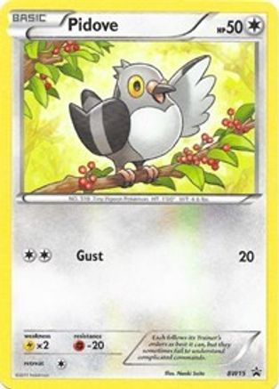 Pidove BW15 Black and White Promos - Rare