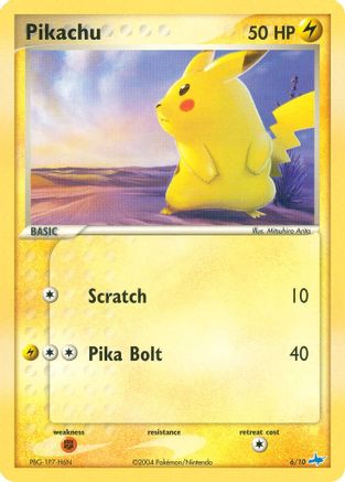 Pikachu 006/10 EX Trainer Kit 1 Latias & Latios - Common