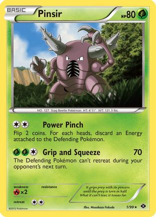 Pinsir 001 Next Destinies - Rare