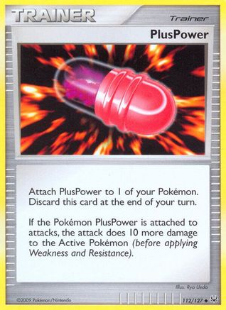 PlusPower 112 - Reverse Holofoil Platinum - Uncommon